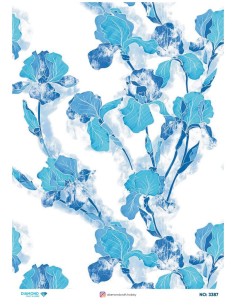 3387 Diamond Pirinç Dekopaj Kağıdı 30x42cm