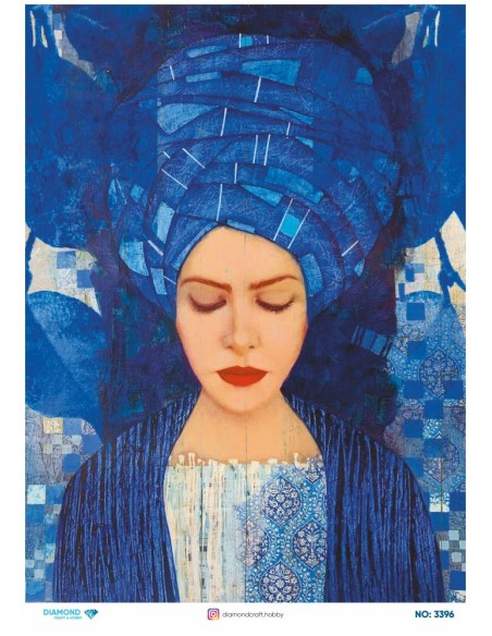 3396 Diamond Pirinç Dekopaj Kağıdı 30x42cm