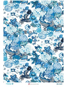 3409 Diamond Pirinç Dekopaj Kağıdı 30x42cm