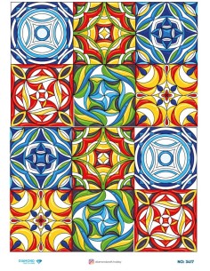 3417 Diamond Pirinç Dekopaj Kağıdı 30x42cm