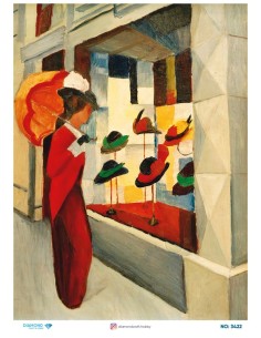 3422 Diamond Pirinç Dekopaj Kağıdı 30x42cm