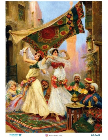 3425 Diamond Pirinç Dekopaj Kağıdı 30x42cm