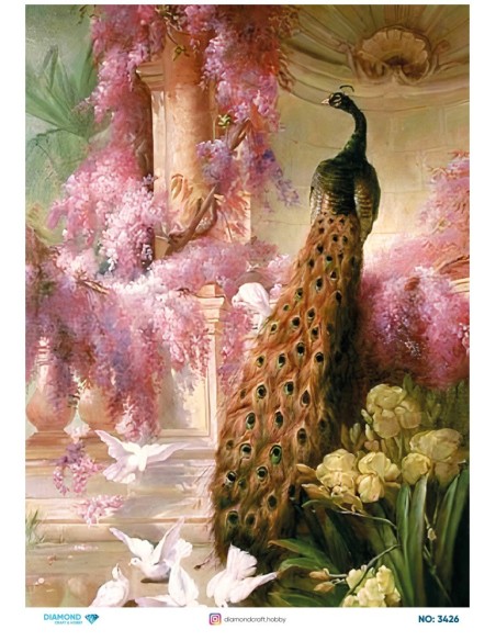 3426 Diamond Pirinç Dekopaj Kağıdı 30x42cm