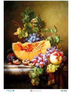3428 Diamond Pirinç Dekopaj Kağıdı 30x42cm