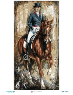 3444 Diamond Pirinç Dekopaj Kağıdı 30x42cm