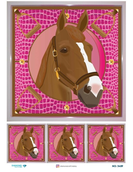 3459 Diamond Pirinç Dekopaj Kağıdı 30x42cm