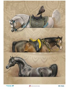 3464 Diamond Pirinç Dekopaj Kağıdı 30x42cm