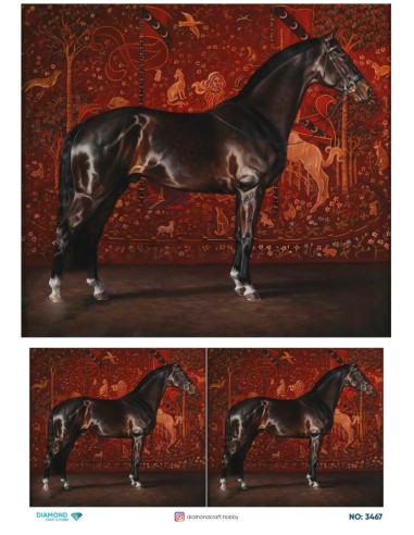 3467 Diamond Pirinç Dekopaj Kağıdı 30x42cm