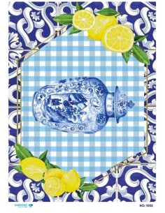 1002 Diamond Pirinç Dekopaj Kağıdı 30x42cm