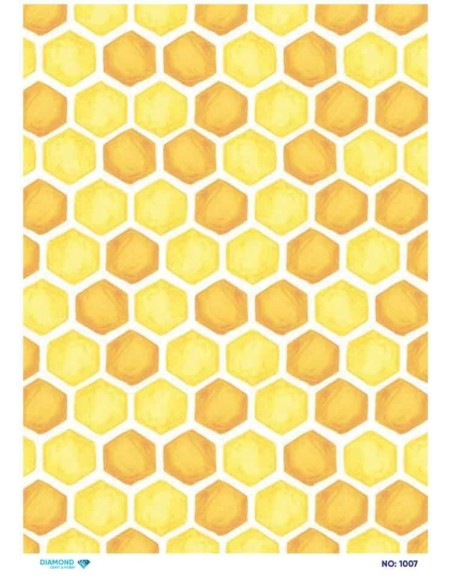 1007 Diamond Pirinç Dekopaj Kağıdı 30x42cm