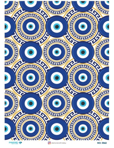 3562 Diamond Pirinç Dekopaj Kağıdı 30x42cm
