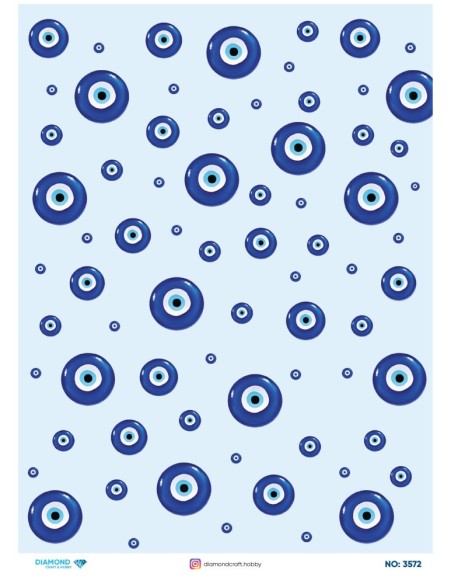 3572 Diamond Pirinç Dekopaj Kağıdı 30x42cm