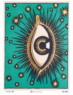3581 Diamond Pirinç Dekopaj Kağıdı 30x42cm