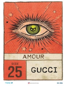 3586 Diamond Pirinç Dekopaj Kağıdı 30x42cm