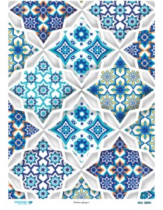 3590 Diamond Pirinç Dekopaj Kağıdı 30x42cm
