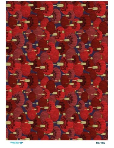1014 Diamond Pirinç Dekopaj Kağıdı 30x42cm