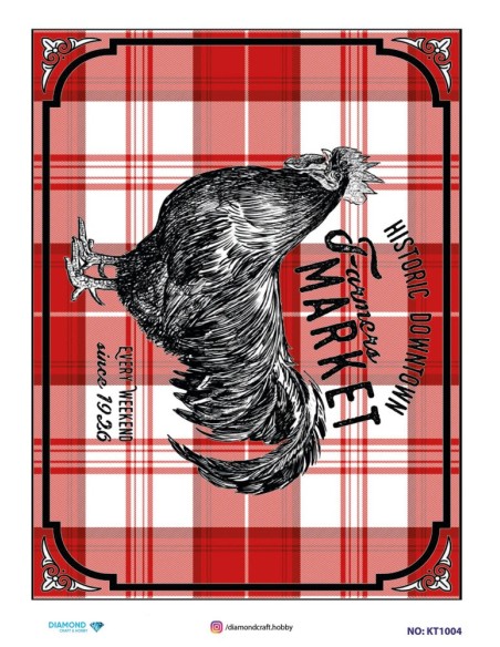 KT1004 25x35cm Diamond Craft Kolay Transfer