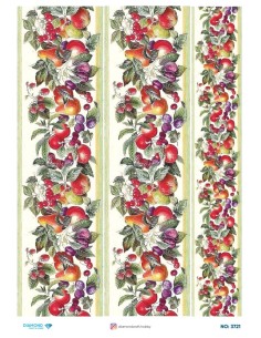 3721 Diamond Pirinç Dekopaj Kağıdı 30x42cm