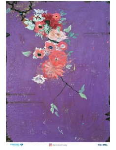 3734 Diamond Pirinç Dekopaj Kağıdı 30x42cm