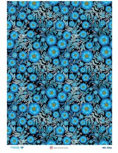 3742 Diamond Pirinç Dekopaj Kağıdı 30x42cm