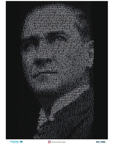 3785 Diamond Pirinç Dekopaj Kağıdı 30x42cm