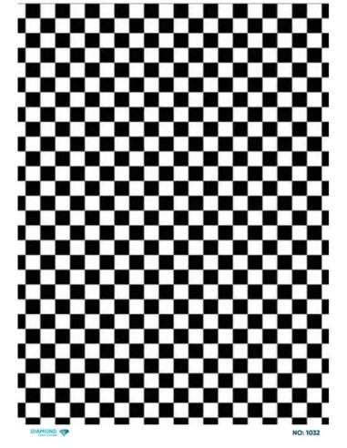 1032 Diamond Pirinç Dekopaj Kağıdı 30x42cm