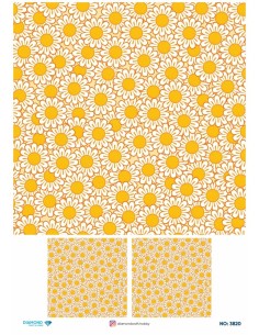 3820 Diamond Pirinç Dekopaj Kağıdı 30x42cm