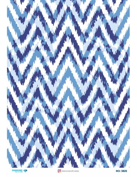 3825 Diamond Pirinç Dekopaj Kağıdı 30x42cm