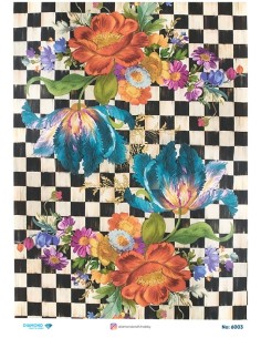 6003 Diamond Pirinç Dekopaj Kağıdı 30x42cm