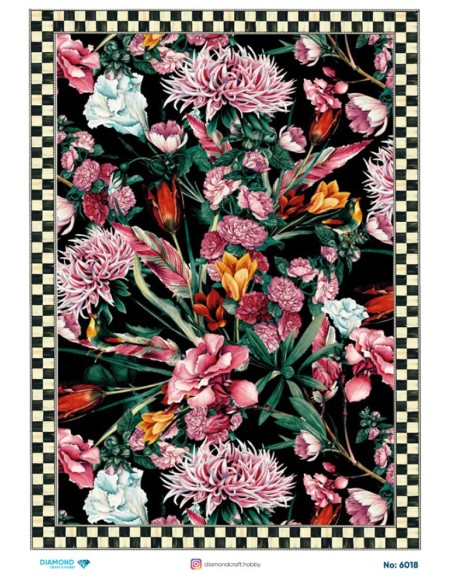 6018 Diamond Pirinç Dekopaj Kağıdı 30x42cm