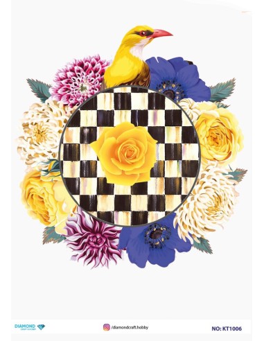 KT1006 25x35cm Diamond Craft Kolay Transfer