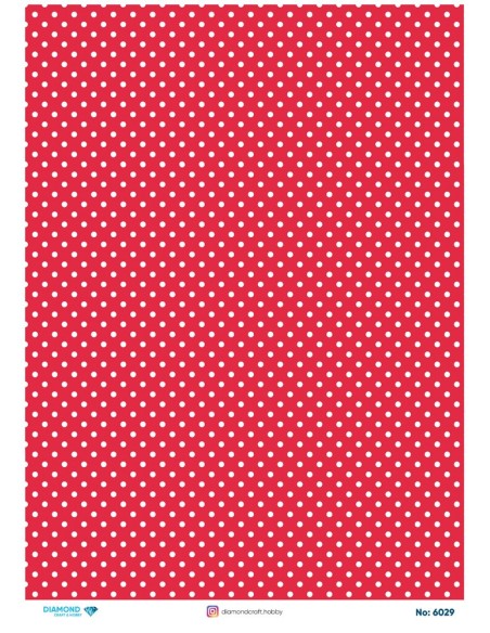 6029 Diamond Pirinç Dekopaj Kağıdı 30x42cm