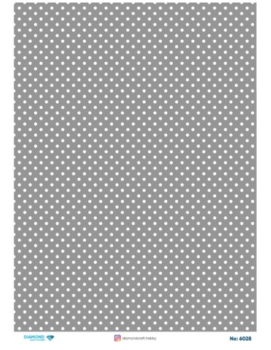 6028 Diamond Pirinç Dekopaj Kağıdı 30x42cm