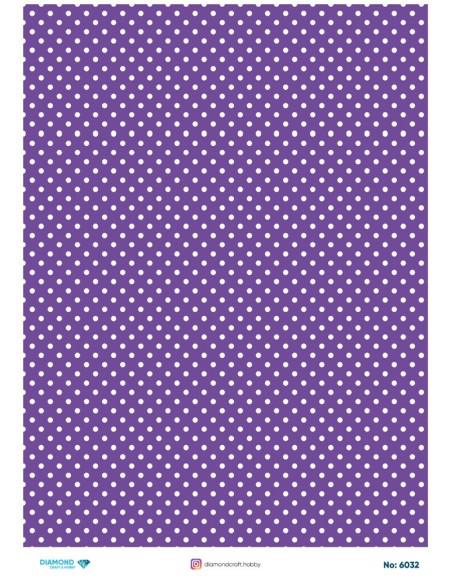 6032 Diamond Pirinç Dekopaj Kağıdı 30x42cm