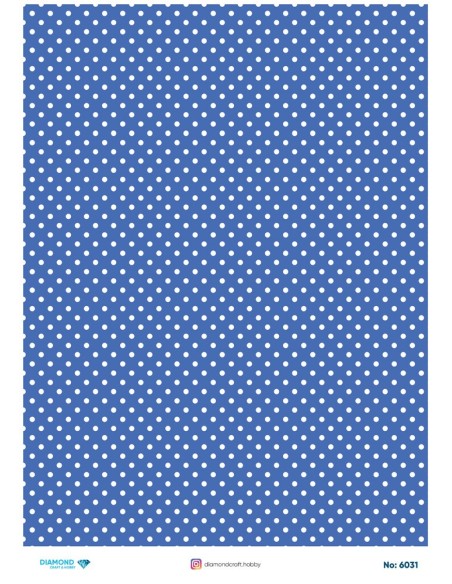 6031 Diamond Pirinç Dekopaj Kağıdı 30x42cm