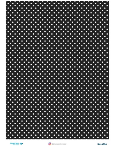 6036 Diamond Pirinç Dekopaj Kağıdı 30x42cm
