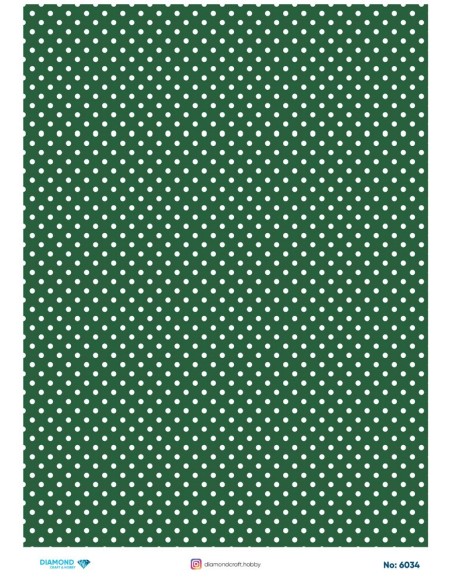 6034 Diamond Pirinç Dekopaj Kağıdı 30x42cm