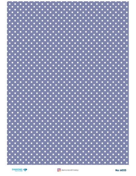 6033 Diamond Pirinç Dekopaj Kağıdı 30x42cm