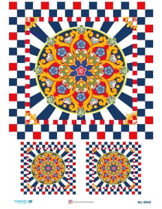 6040 Diamond Pirinç Dekopaj Kağıdı 30x42cm