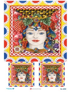6050 Diamond Pirinç Dekopaj Kağıdı 30x42cm