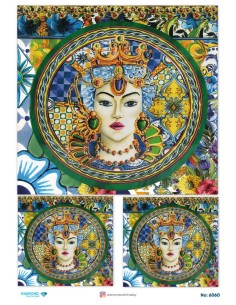 6060 Diamond Pirinç Dekopaj Kağıdı 30x42cm