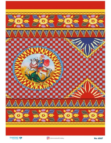 6067 Diamond Pirinç Dekopaj Kağıdı 30x42cm