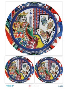 6065 Diamond Pirinç Dekopaj Kağıdı 30x42cm