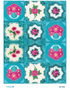 1045 Diamond Pirinç Dekopaj Kağıdı 30x42cm