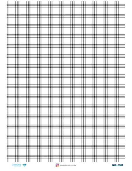 6101 Diamond Pirinç Dekopaj Kağıdı 30x42cm