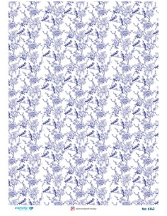 6143 Diamond Pirinç Dekopaj Kağıdı 30x42cm