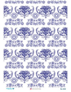6145 Diamond Pirinç Dekopaj Kağıdı 30x42cm