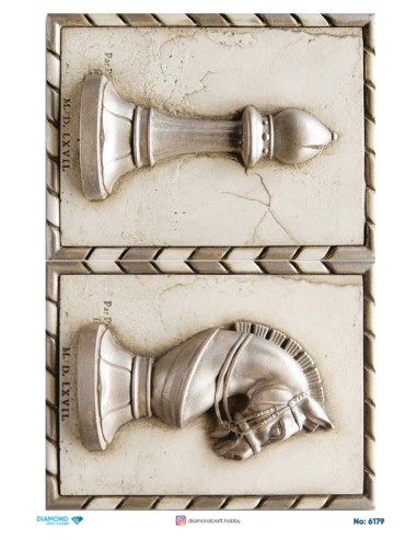 6179 Diamond Pirinç Dekopaj Kağıdı 30x42cm