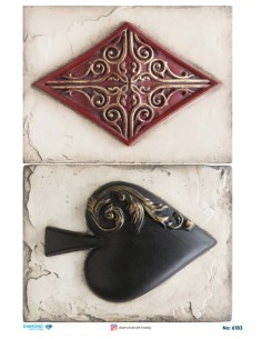 6183 Diamond Pirinç Dekopaj Kağıdı 30x42cm