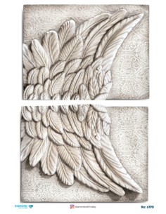6190 Diamond Pirinç Dekopaj Kağıdı 30x42cm